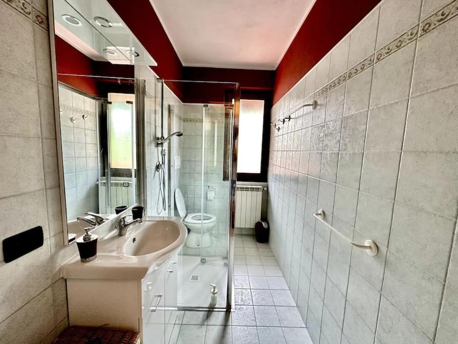 3Br Villetta Con Panoramica Sul Lago เนสโซ ภายนอก รูปภาพ