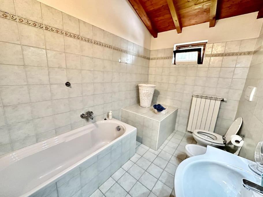 3Br Villetta Con Panoramica Sul Lago เนสโซ ภายนอก รูปภาพ