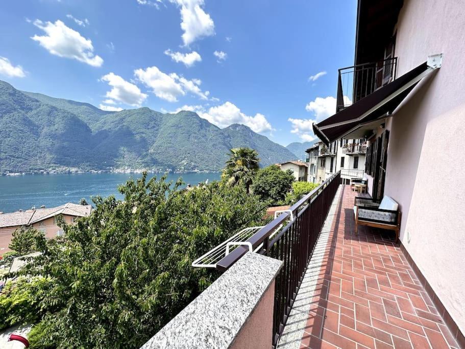 3Br Villetta Con Panoramica Sul Lago เนสโซ ภายนอก รูปภาพ
